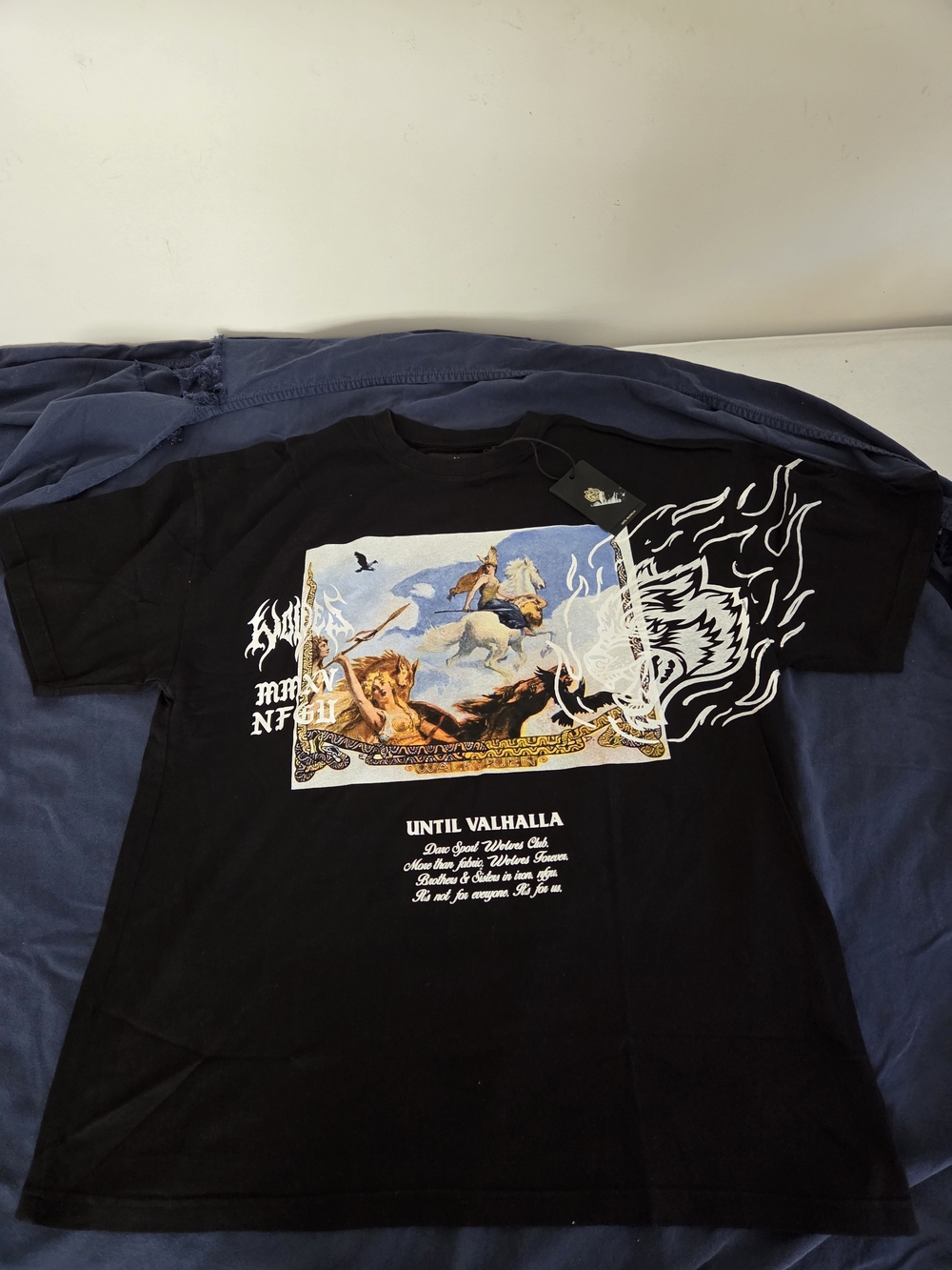 Darc Sport Until Valhalla "Until The End" Graphic Shirt